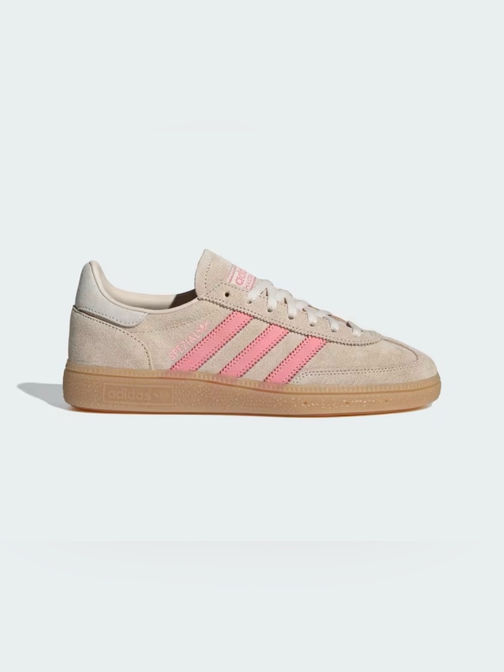 Adidas Handball Spezial Shoes Crystal Linen / Pink Spark / Wonder White